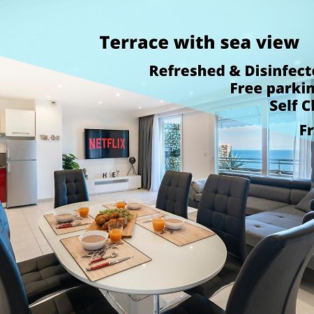 Frontiere Monaco, Terrasse, Vue Mer, Parking - Ab Beausoleil Εξωτερικό φωτογραφία