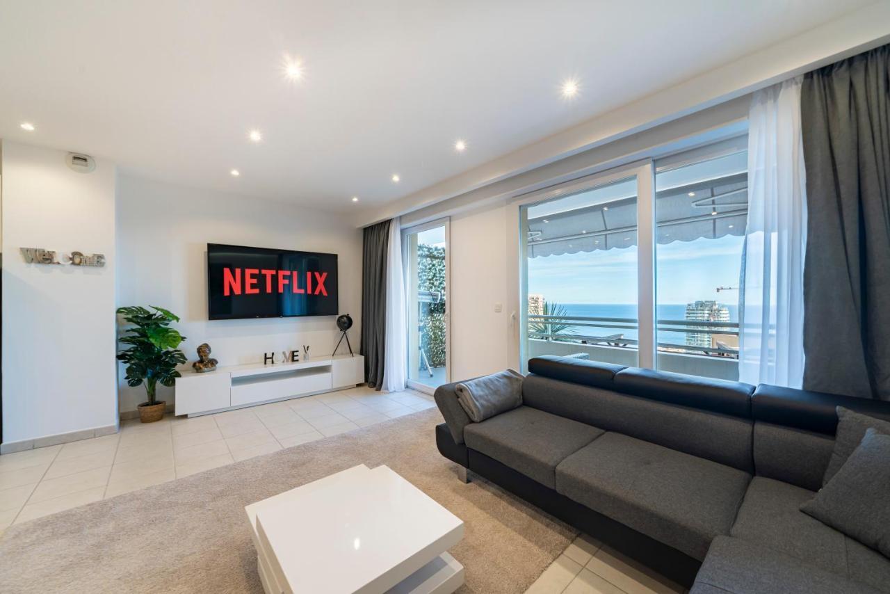 Frontiere Monaco, Terrasse, Vue Mer, Parking - Ab Beausoleil Εξωτερικό φωτογραφία
