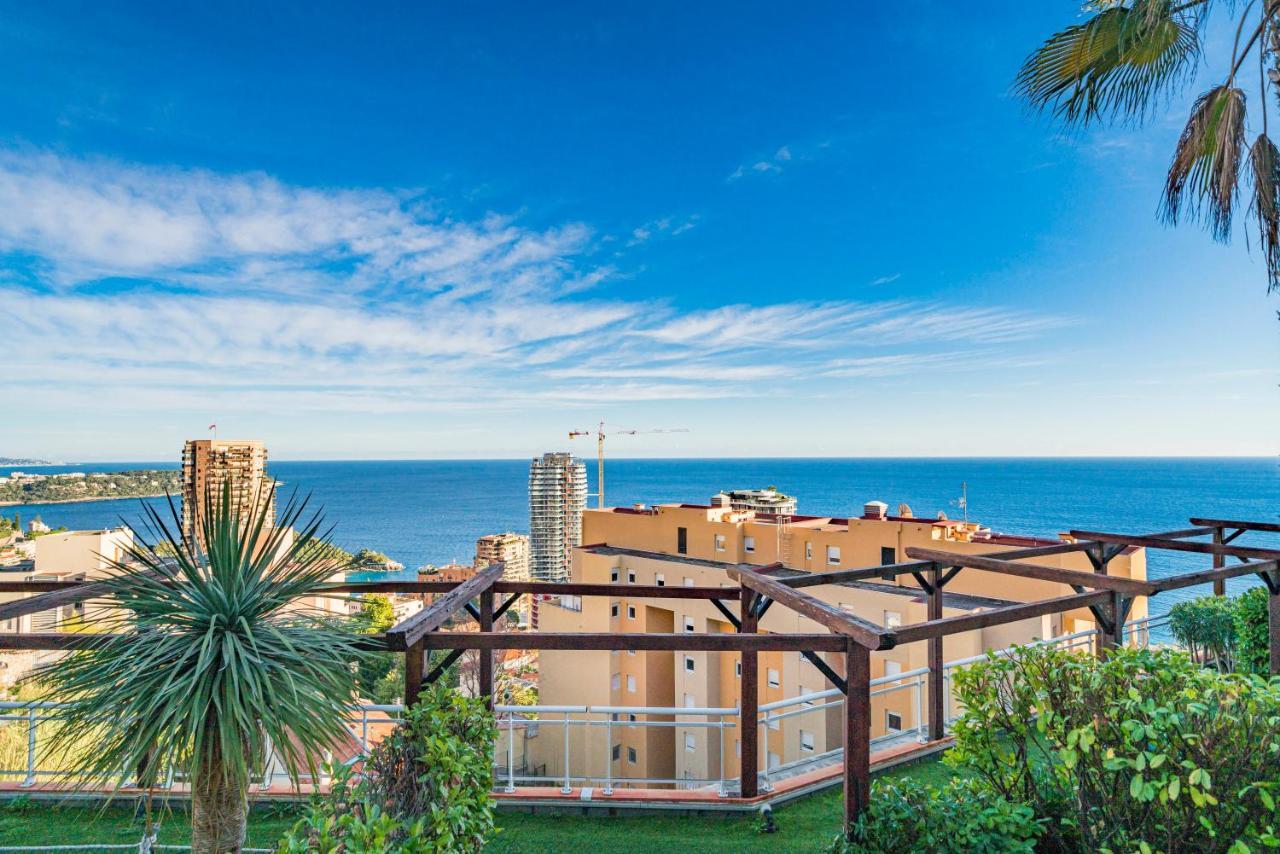 Frontiere Monaco, Terrasse, Vue Mer, Parking - Ab Beausoleil Εξωτερικό φωτογραφία