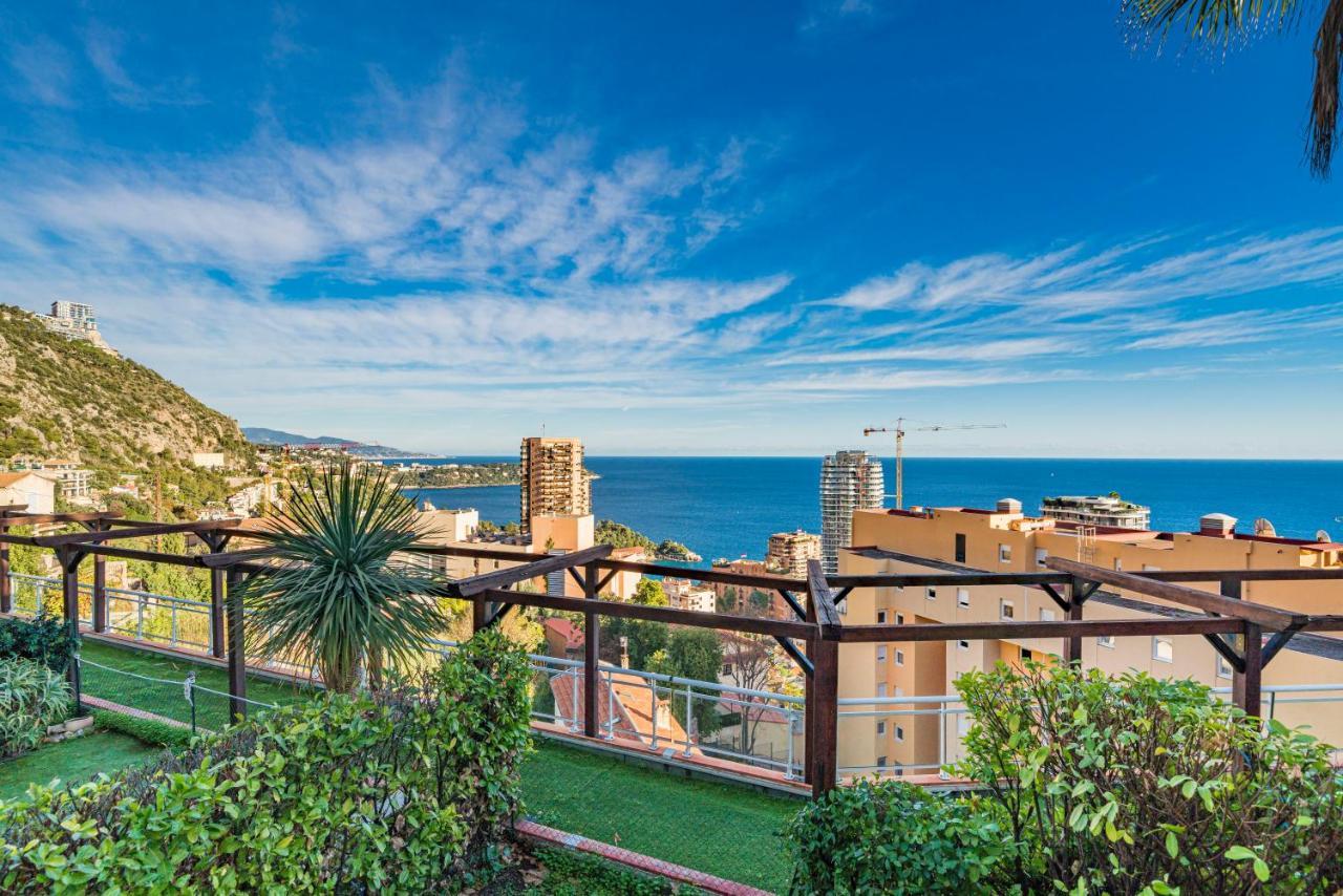 Frontiere Monaco, Terrasse, Vue Mer, Parking - Ab Beausoleil Εξωτερικό φωτογραφία
